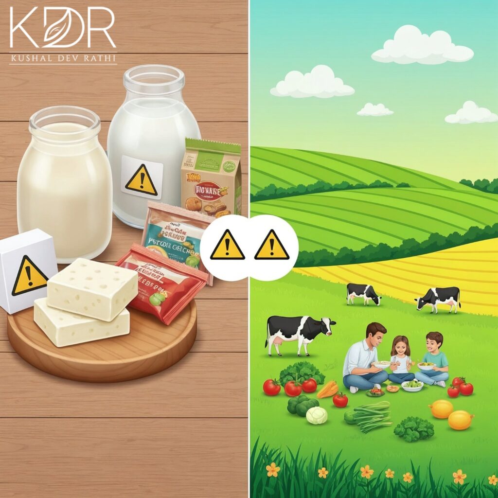 Adulterated paneer and milk vs organic family farming – Kushal Dev Rathi’s Soil-to-Soul nutrition vision