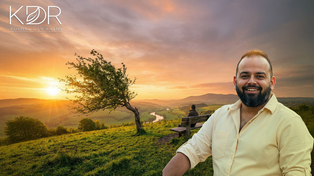 2025 year review infographic highlighting climate lessons, urban stress, land wisdom, and a shift toward humility and sustainable living